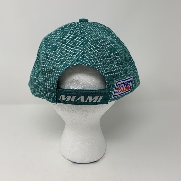 Vtg Miami Dolphins NFL Pro Line Embroidered Baseball Cap Hat Adjustable - Picture 4 of 9
